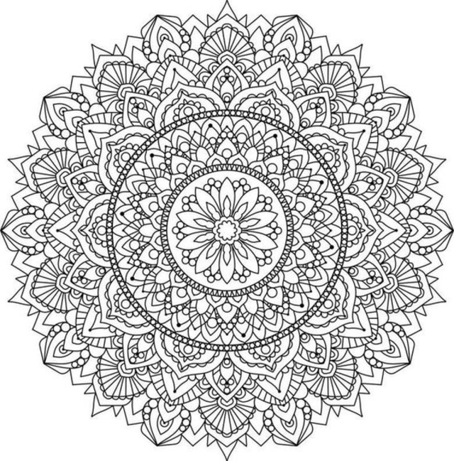 Para pintar mandala