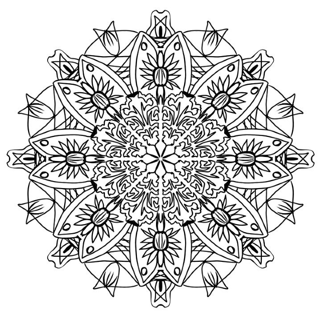 Para pintar mandala