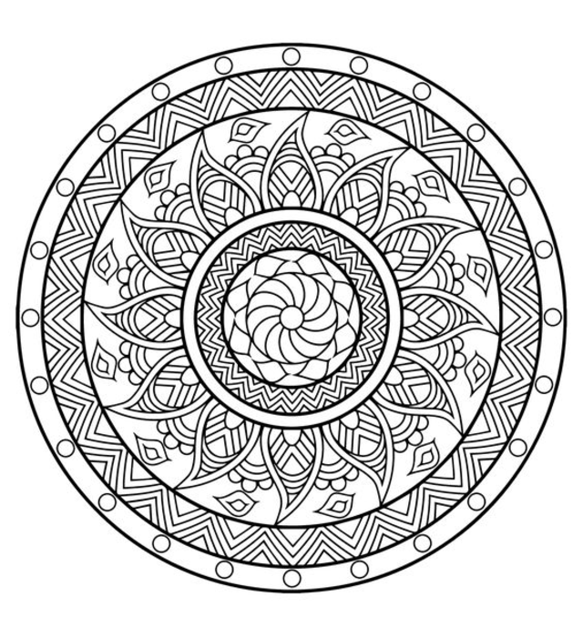 Para pintar mandala