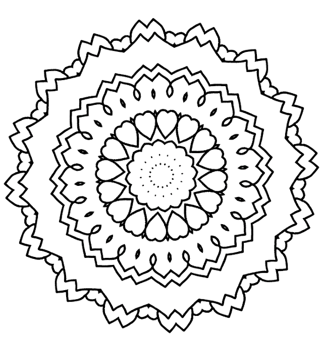 Para pintar mandala