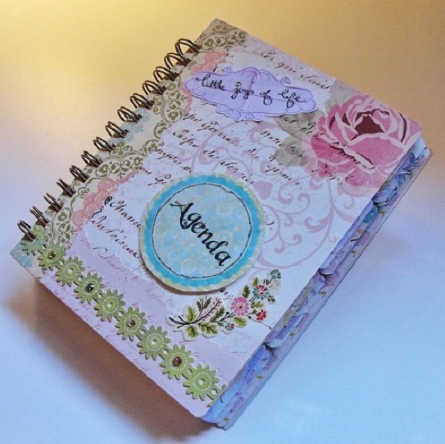 agenda personalizada diy