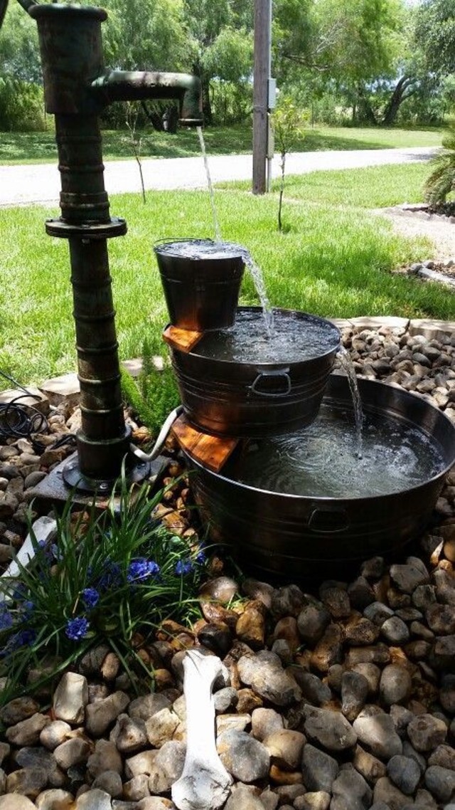 jardim com reciclados