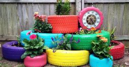 Decoração de Jardim com Pneus: Dicas e Inspirações Maravilhosas