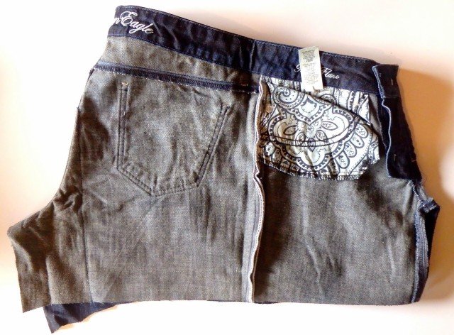 como fazer bolsa de calça jeans com forro