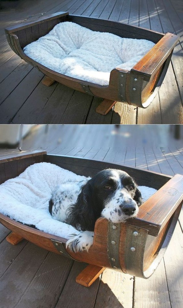 como fazer cama de cachorro?