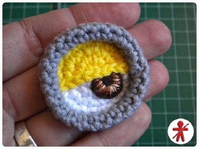 Amigurumi para Iniciantes Vários Modelos de Olhos