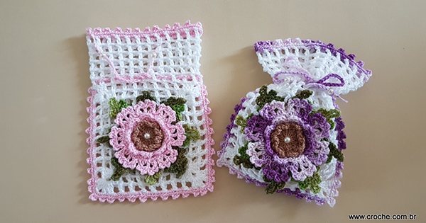 Como Fazer Crochê: Porta Sabonete Fácil para Decorar seu Banheiro