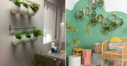 4 Ideias diferentes e bem humoradas para usar vaso de parede na decoração