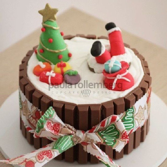 bolo de natal