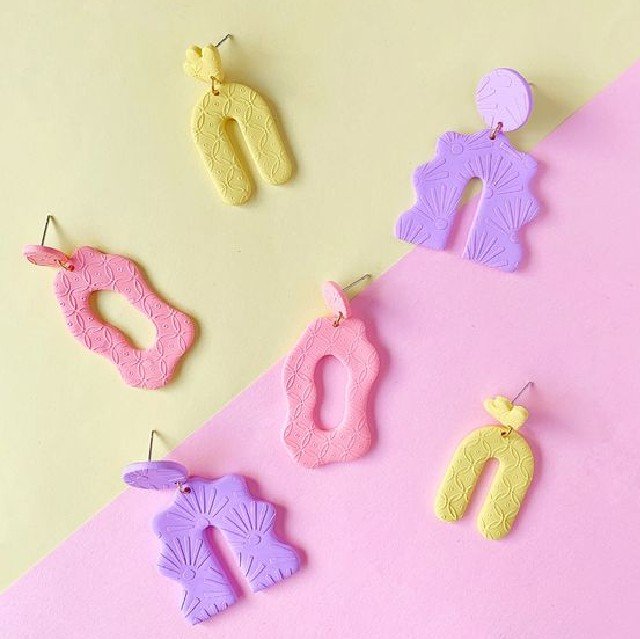 brincos de biscuit ideias