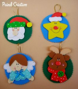 32 Ideias Incrveis de Enfeites de Natal em EVA para Decorar a Casa ...