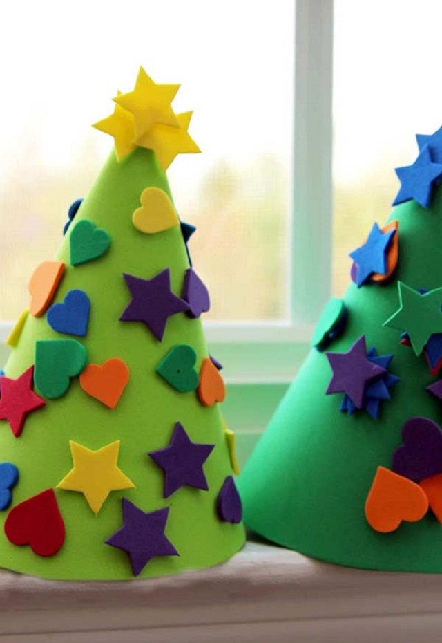decoração de natal com eva