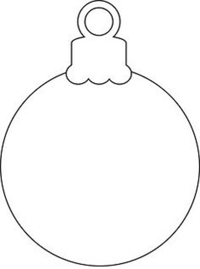 bolas de natal para colorir