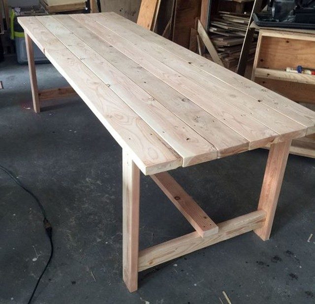 como fazer mesa de pallet