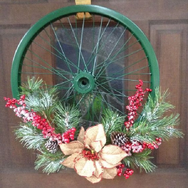 decoração de natal no quintal barata