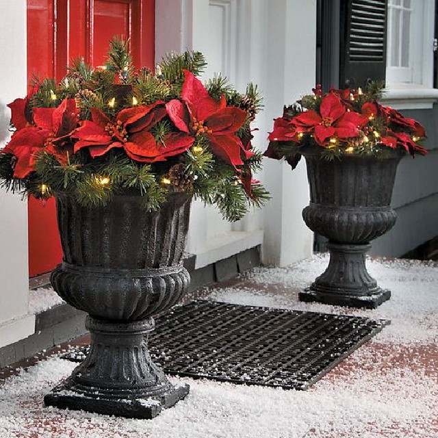 decoração de natal quintal
