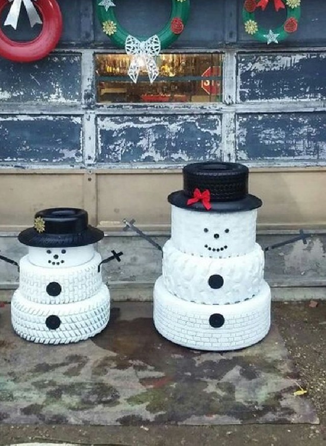 decoração de natal jardim