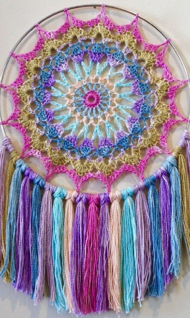 mandalas de crochê