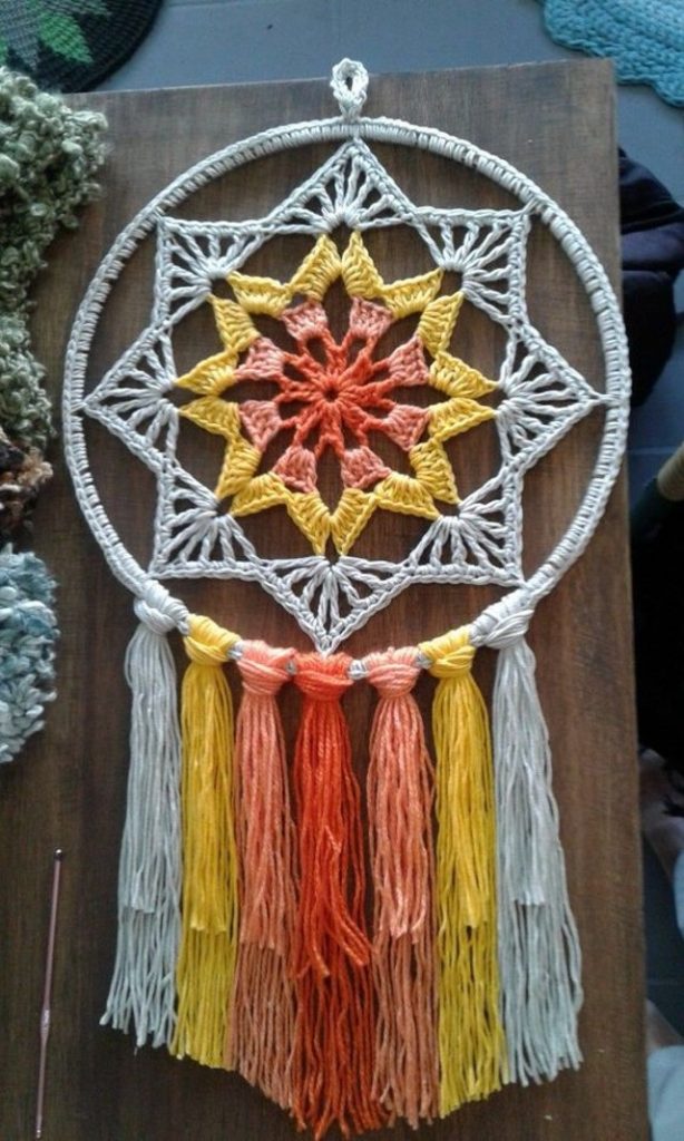 mandalas de crochê