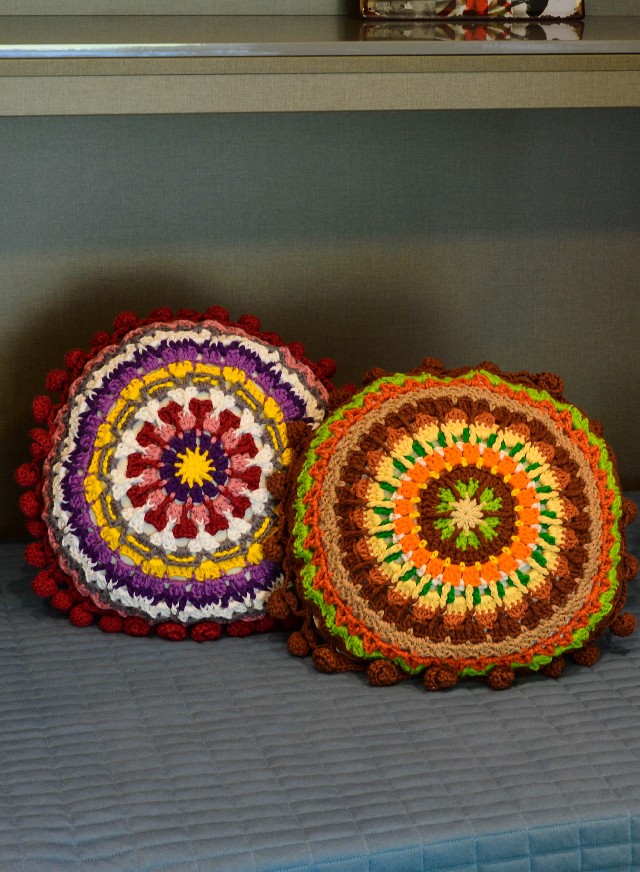 mandalas de crochê