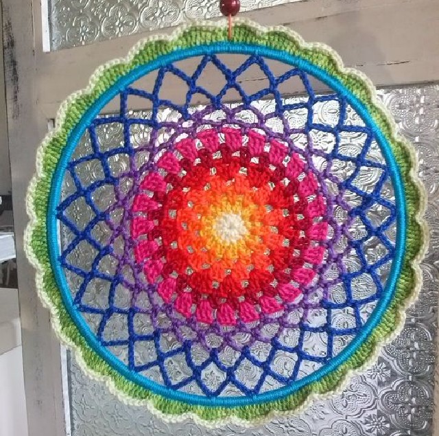 mandalas de crochê