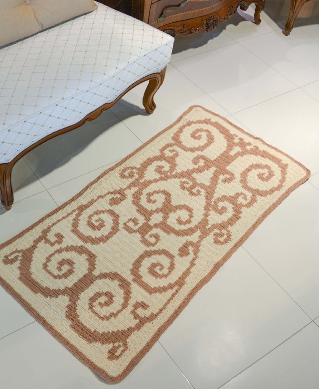 tapete de barbante para quarto