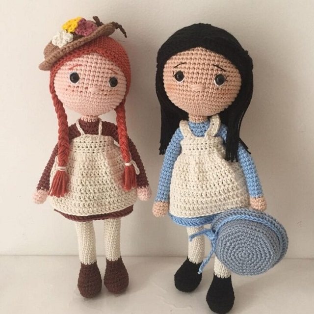 boneca de croche amigurumi