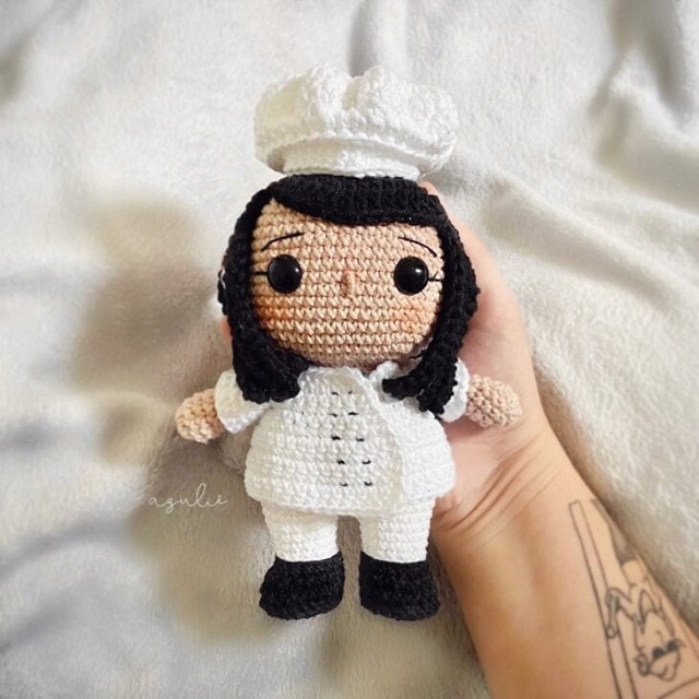 profissões amigurumi