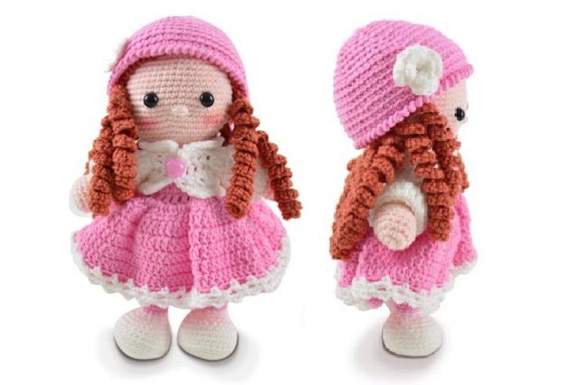 amigurumi boneca