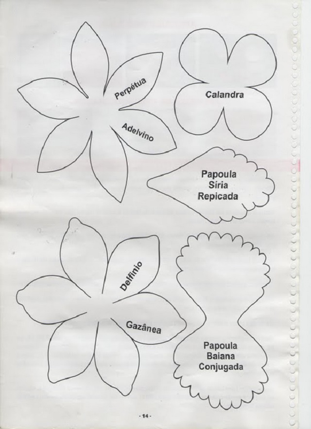  moldes de flores de EVA