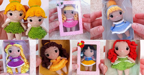 Boneca Pietra e Roupinhas Amigurumi