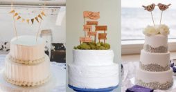 34 Ideias Incríveis de Topo de Bolo para Casamento