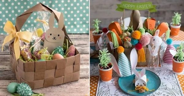 5 Ideias de Cesta de Páscoa Artesanal para Fazer com a Família