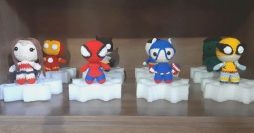 Bonecos de Amigurumi: 9 Super-heróis com Passo a Passos Completos