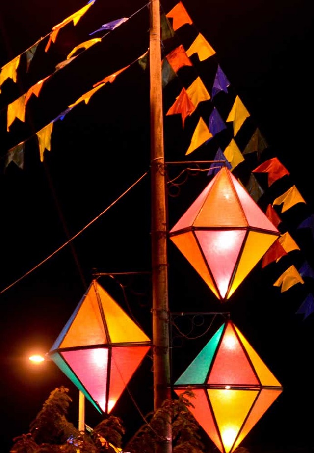 balão de festa junina