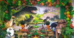 Mundo dos Dinossauros: 31 Ideias de Decoração para Festa Infantil