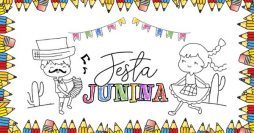 Desenho de Festa Junina para Colorir: 29 Modelos para Baixar