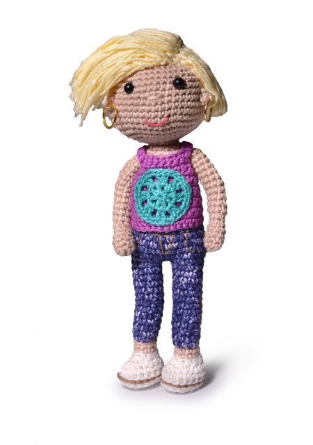 Receitas de amigurumi de bonecos de profissões.