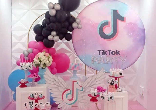 festa tema tiktok