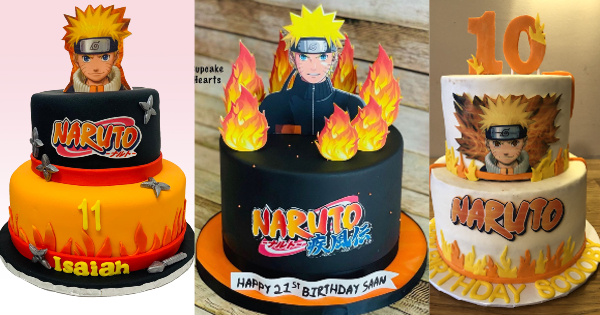 Bolo do Naruto: 40 Ideias Incríveis + Passo a Passo