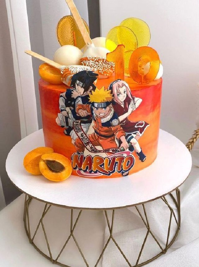 bolo do naruto redondo