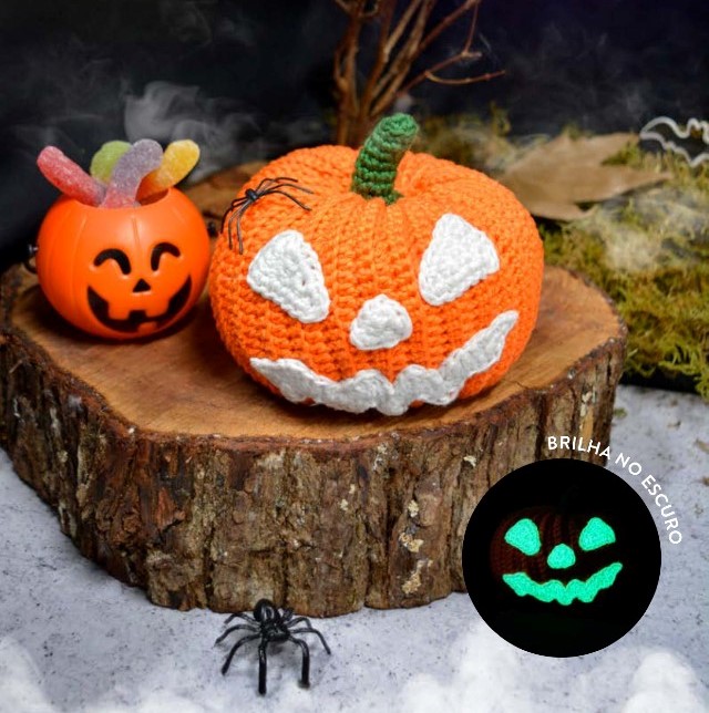 amigurumi halloween receita