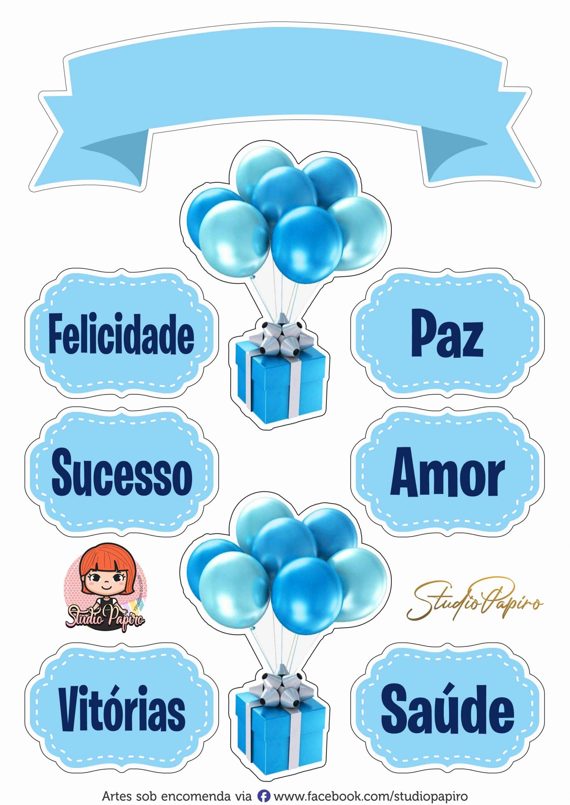 41 Moldes de Topo de Bolo Masculino para Imprimir + Inspirações ...