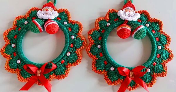 Guirlanda de Crochê para Natal: 3 Passo a Passos + Gráficos | Revista  Artesanato
