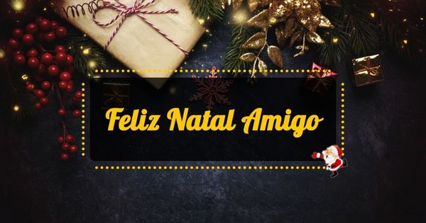 Mensagem de Natal para Amigos: 75 Modelos para Baixar e Imprimir | Revista  Artesanato