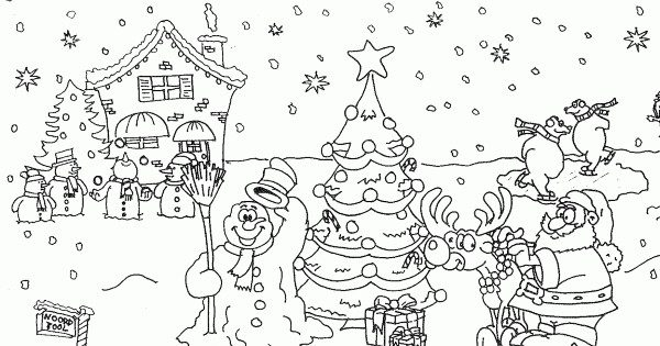 50 Desenhos de Natal para Colorir: Baixe e Imprima Gratuitamente