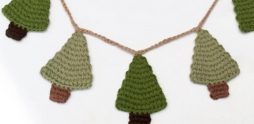 13 Gráficos de Crochê de Árvore de Natal Grátis para Baixar