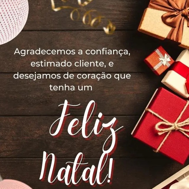 Mensagem de Natal para Clientes para baixar grátis