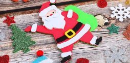 15 Moldes de Papai Noel em EVA para Baixar Grátis