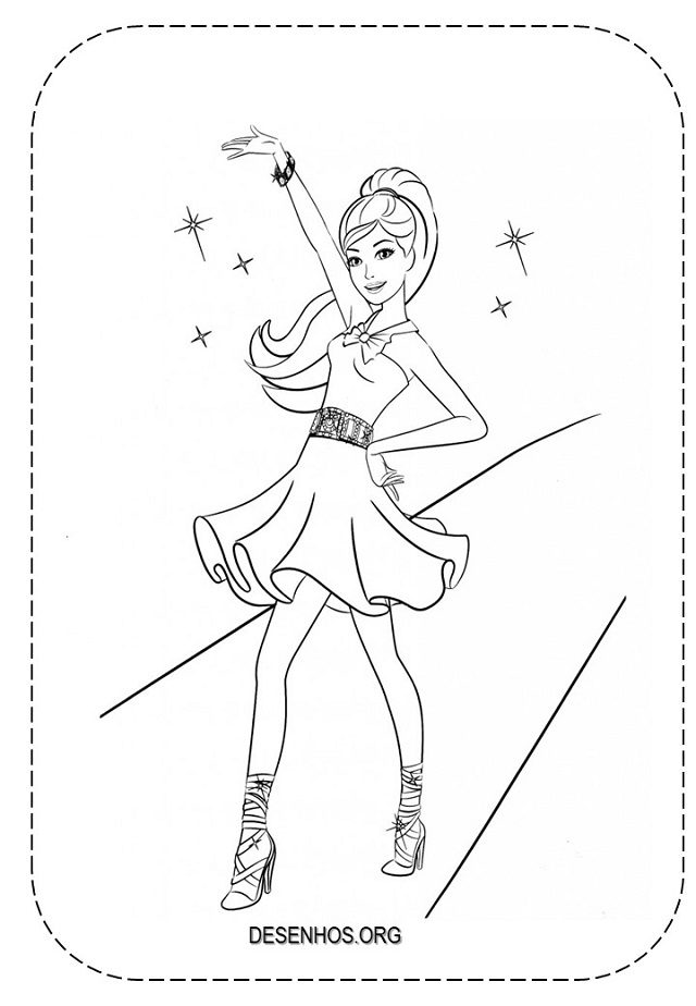 25 Desenhos da Barbie para Imprimir e Colorir em Casa  Barbie coloring,  Barbie coloring pages, Coloring pages